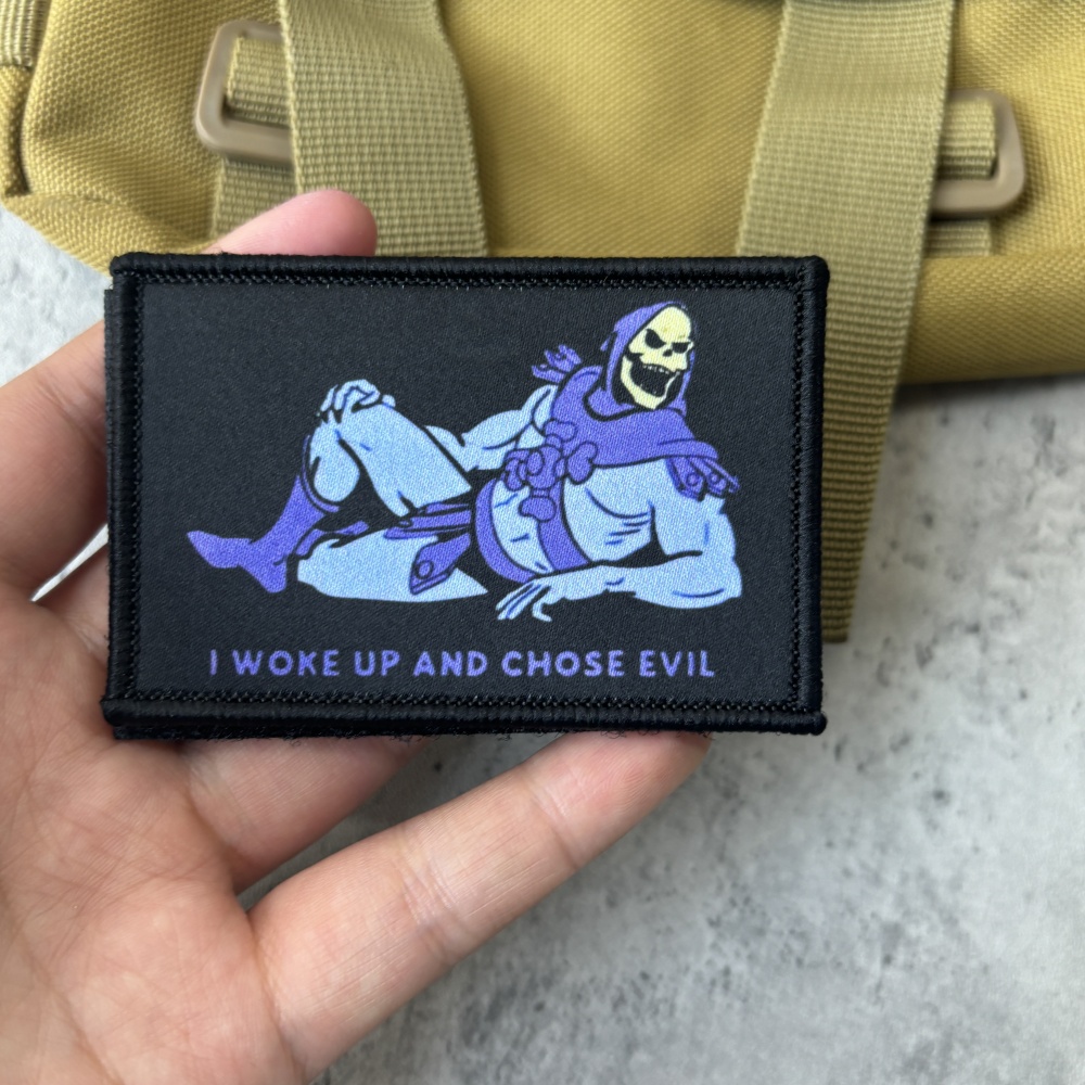 Urban Backpack Tactical - I WOKE UP AND CHOSE EVIL