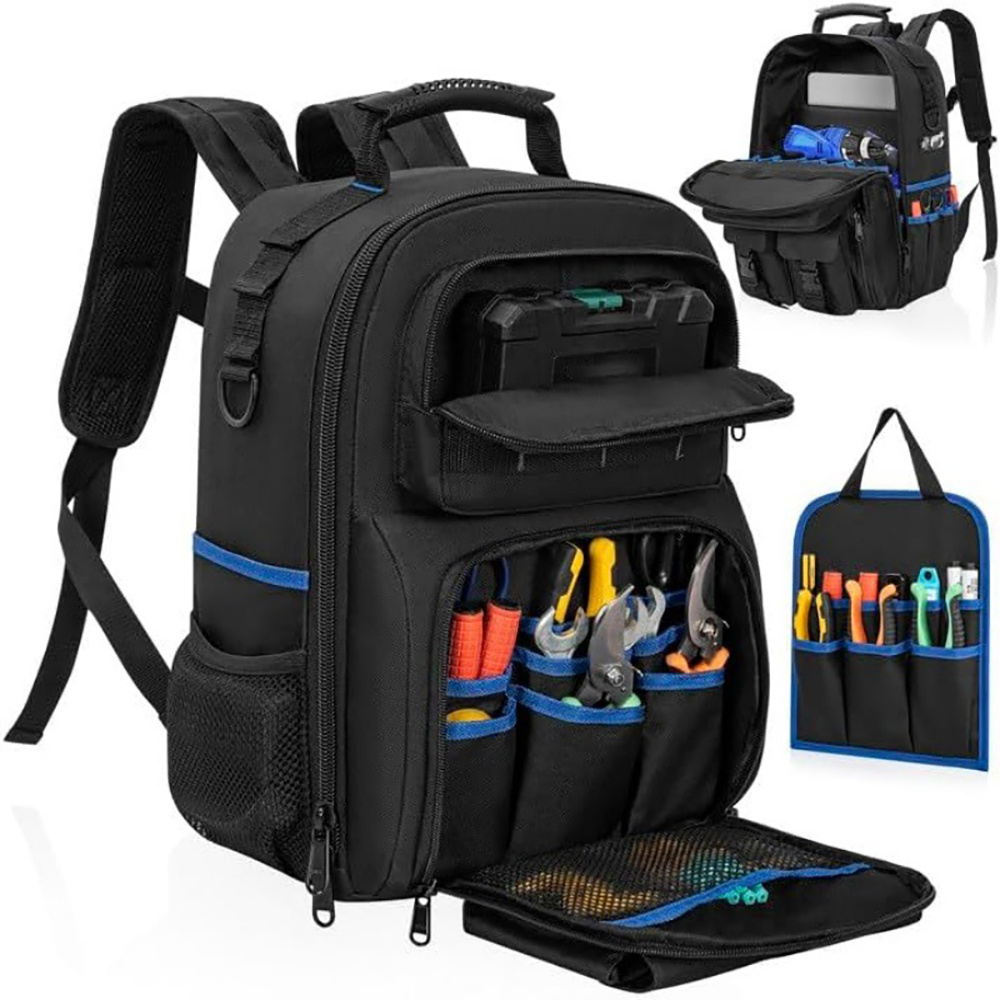 Backpack Insert Organizer - Heavy-Duty Zipper Tool Backpack with Premium