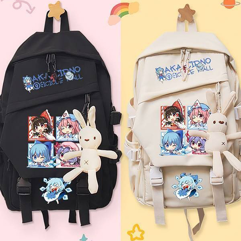 44×31×13cm Black Khaki,Touhou  - огляд і ціна School Backpack Teen