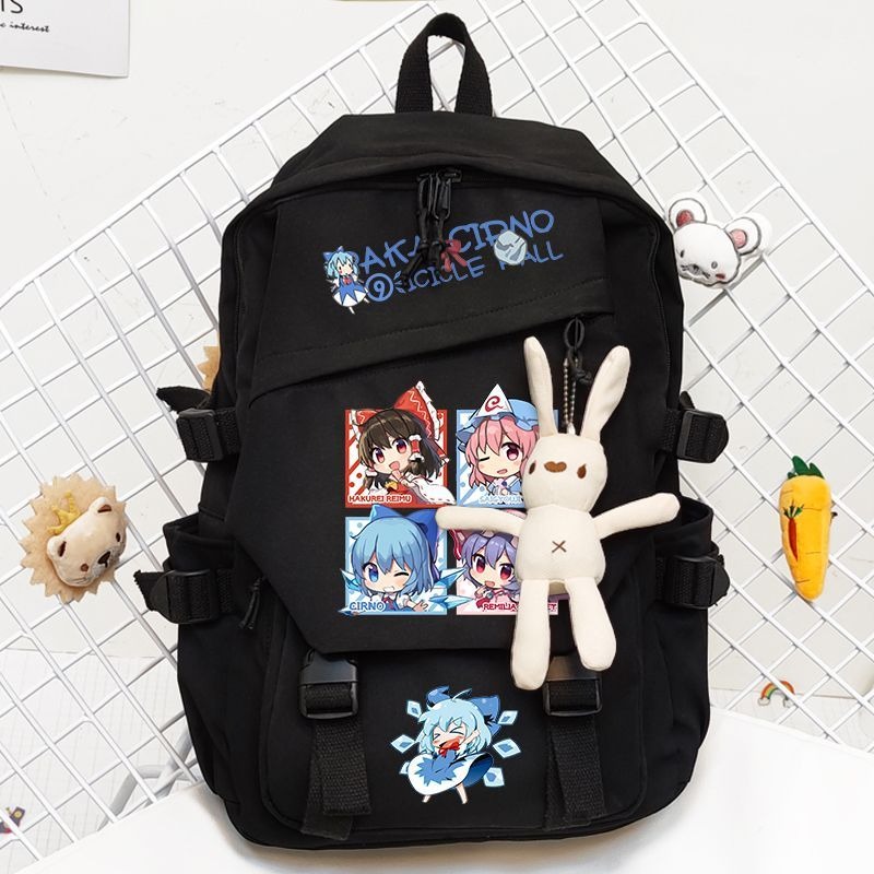 44×31×13cm Black Khaki,Touhou  - огляд і ціна School Backpack Teen