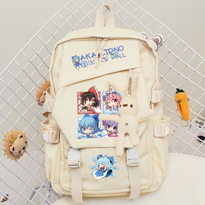 44×31×13cm Black Khaki,Touhou  - огляд і ціна School Backpack Teen