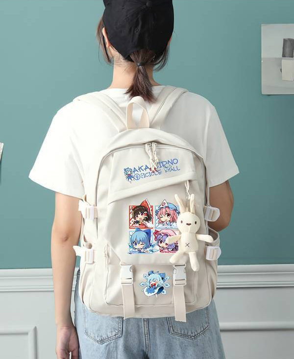 44×31×13cm Black Khaki,Touhou  - огляд і ціна School Backpack Teen