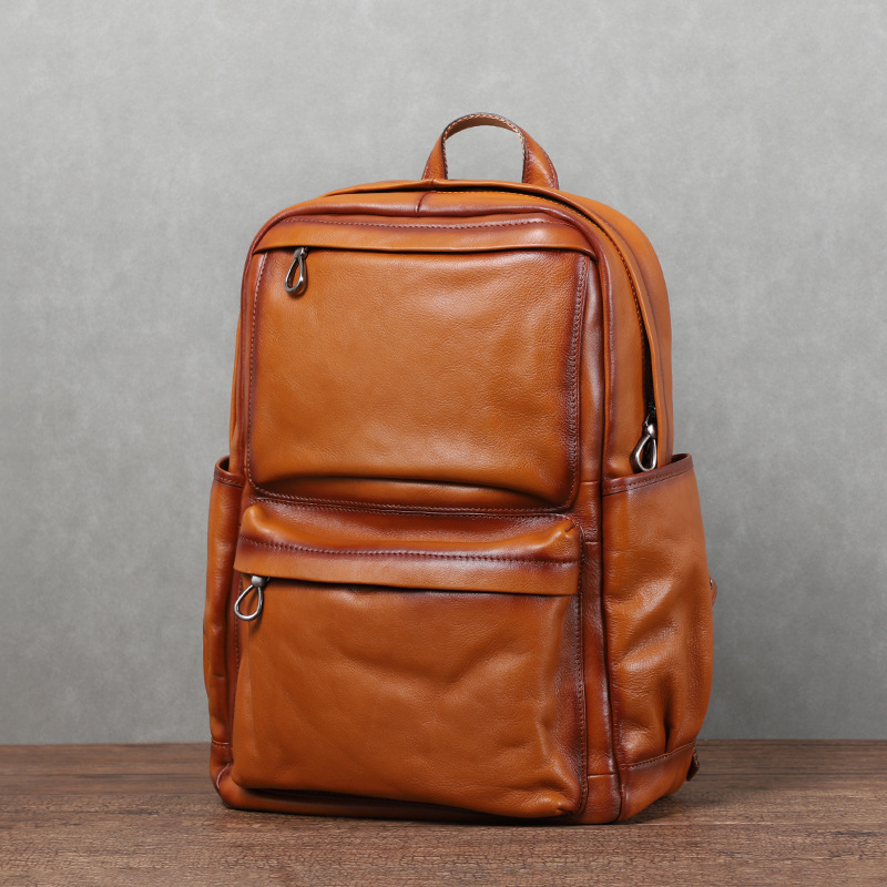 YETTIES Men's Vintage Vegetabl - огляд і ціна Leather Backpack Vintage