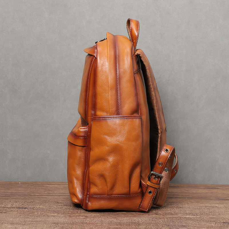 YETTIES Men's Vintage Vegetabl - огляд і ціна Leather Backpack Vintage
