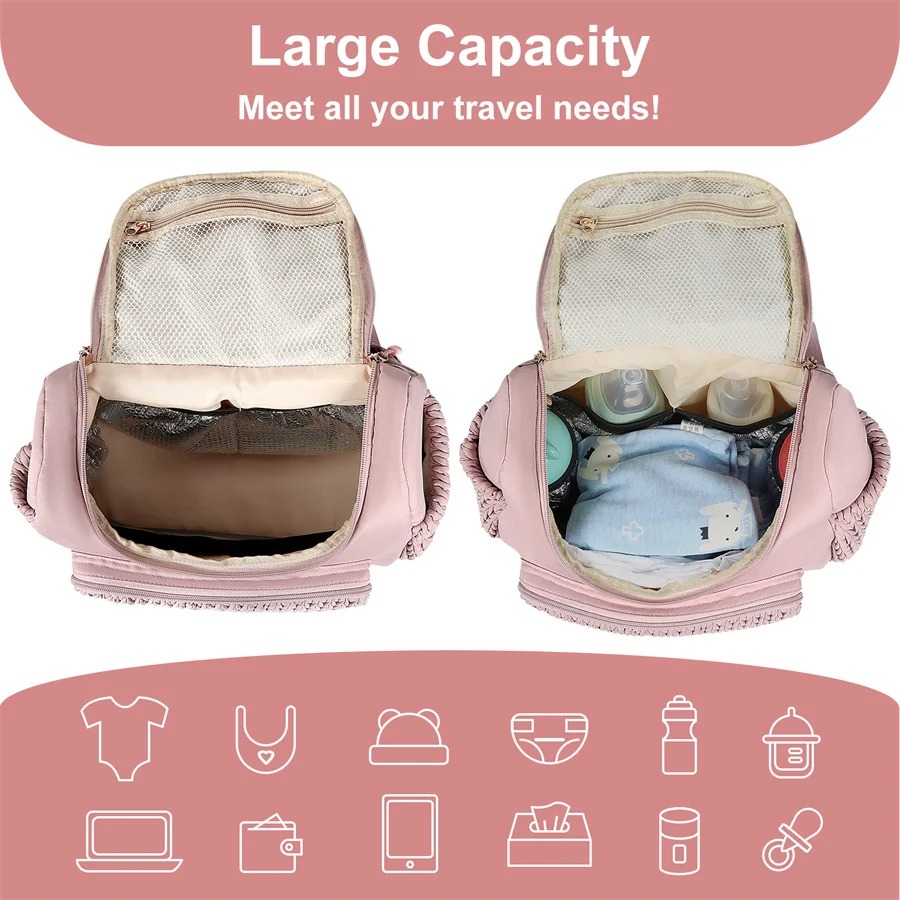 Large Capacity Maternity Diape - огляд і ціна Backpack Diaper Bag