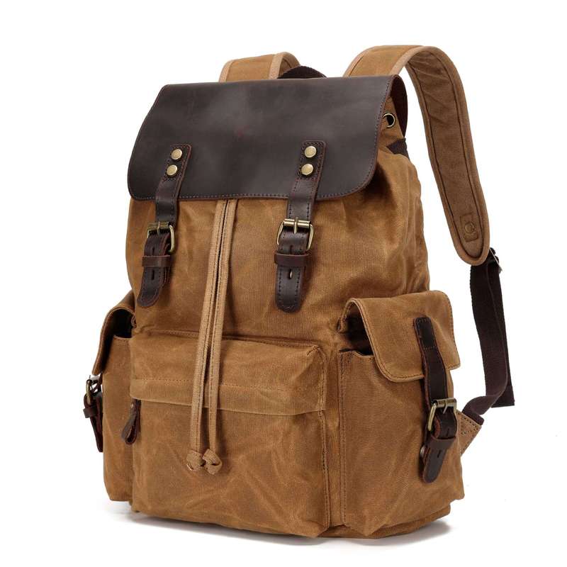 New men's backpack canvas casu - огляд і ціна Canvas Backpack Casual