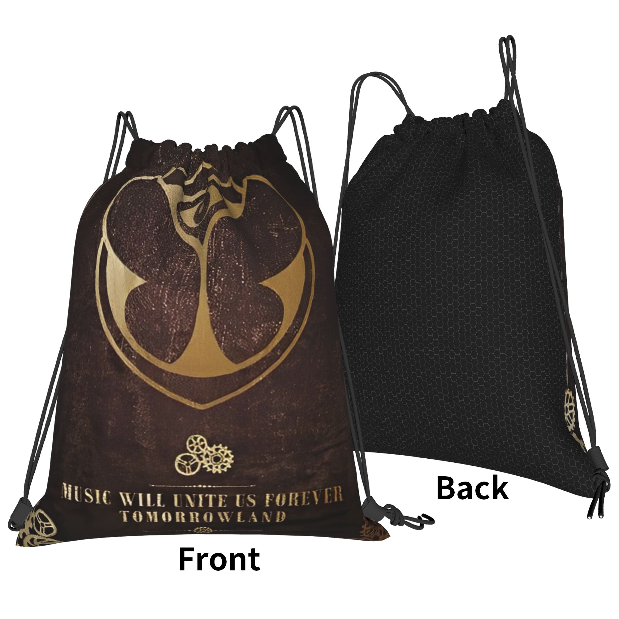 Tomorrowlands  Drawstring Bags - огляд і ціна Drawstring Gym Bag