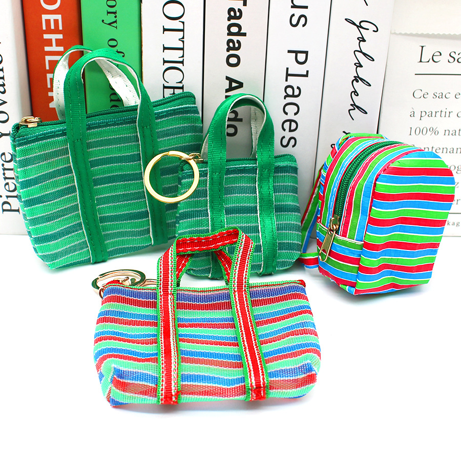 1Pc Key chain Fishing Net Bag  - огляд і ціна Mini Backpack Purse