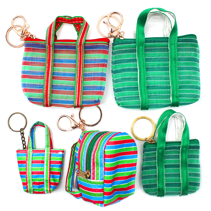 1Pc Key chain Fishing Net Bag  - огляд і ціна Mini Backpack Purse