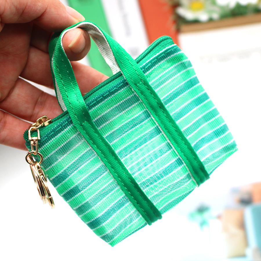 1Pc Key chain Fishing Net Bag  - огляд і ціна Mini Backpack Purse