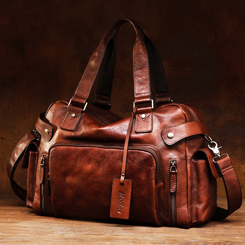 Vintage vegetable tanned leath - огляд і ціна Leather Backpack Vintage