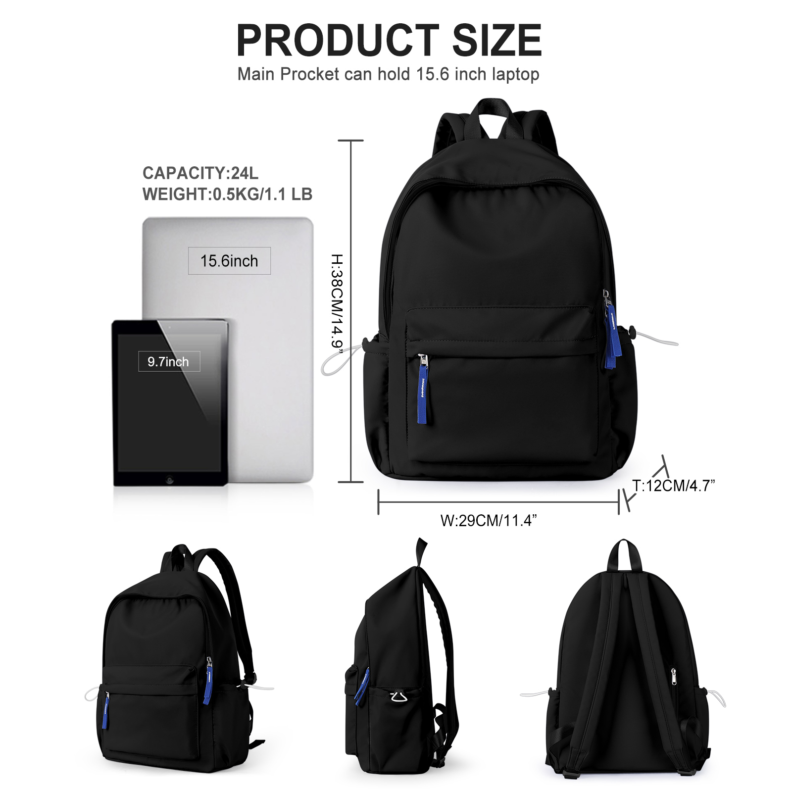 School Backpack,Unisex Classic - огляд і ціна School Backpack Teen