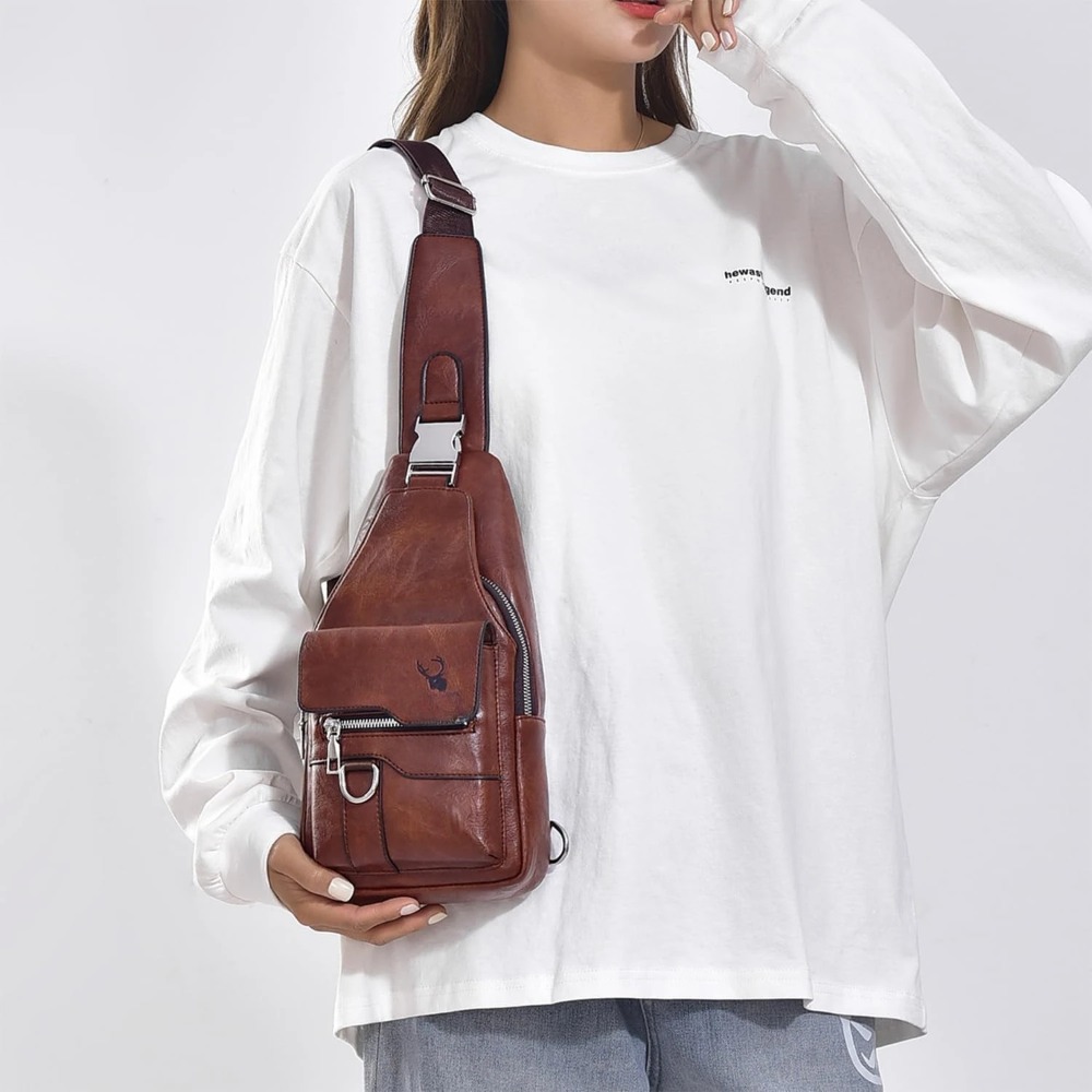 Sling Bag for Men Crossbody Ch - огляд і ціна Sling Backpack Shoulder