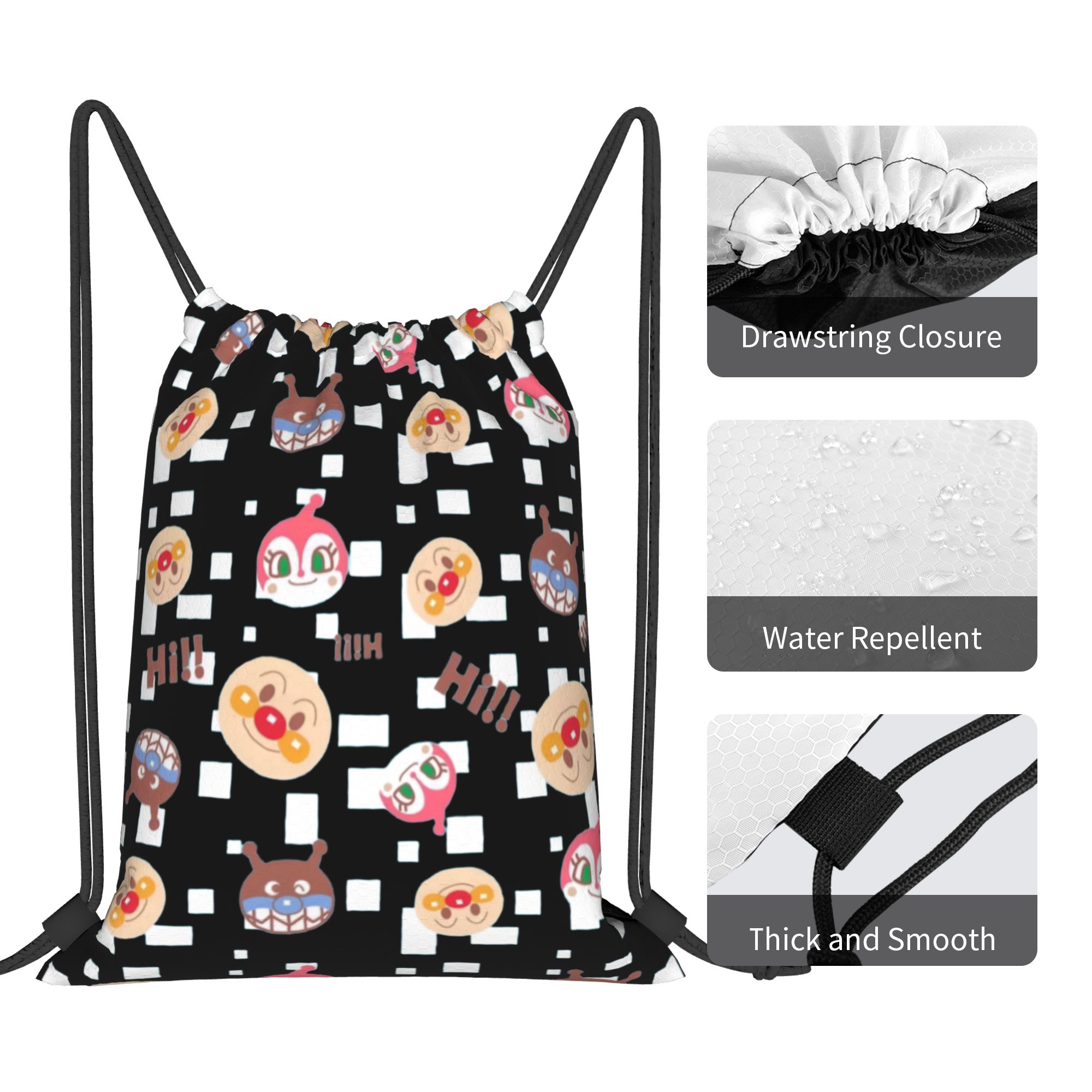 Custom Anpanmans Drawstring Ba - огляд і ціна Drawstring Gym Bag