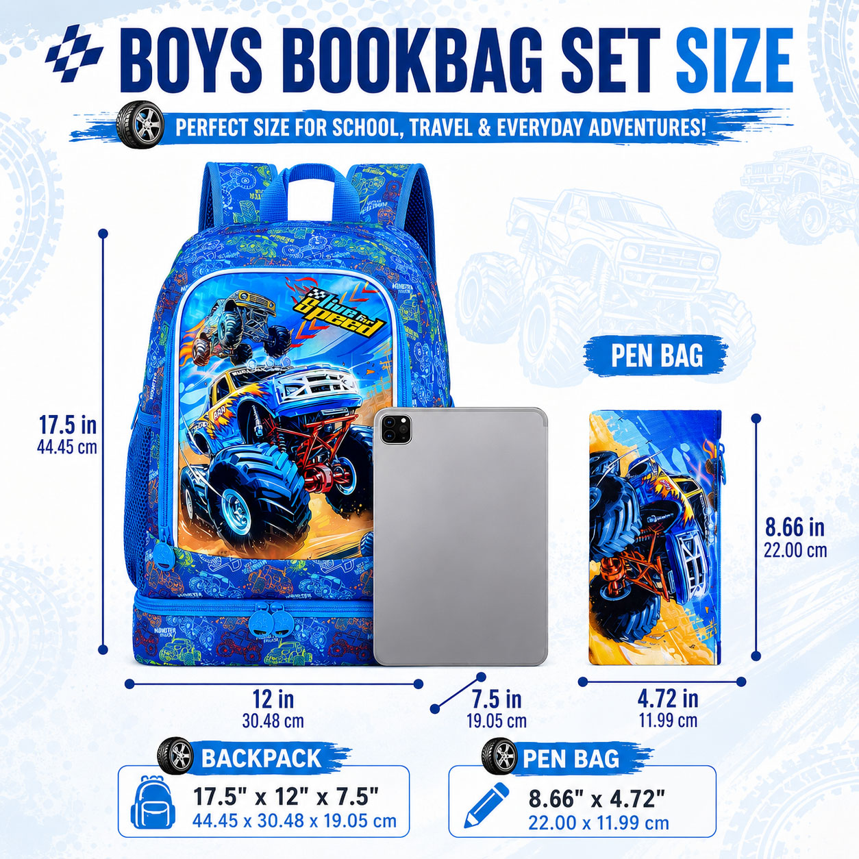 2-in-1 Children Backpack Set,  - огляд і ціна Backpack Insert Organizer