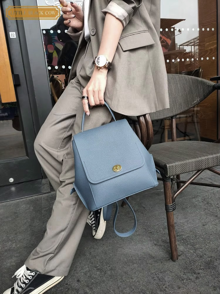 Genuine Leather Backpack Women - огляд і ціна Leather Backpack Vintage