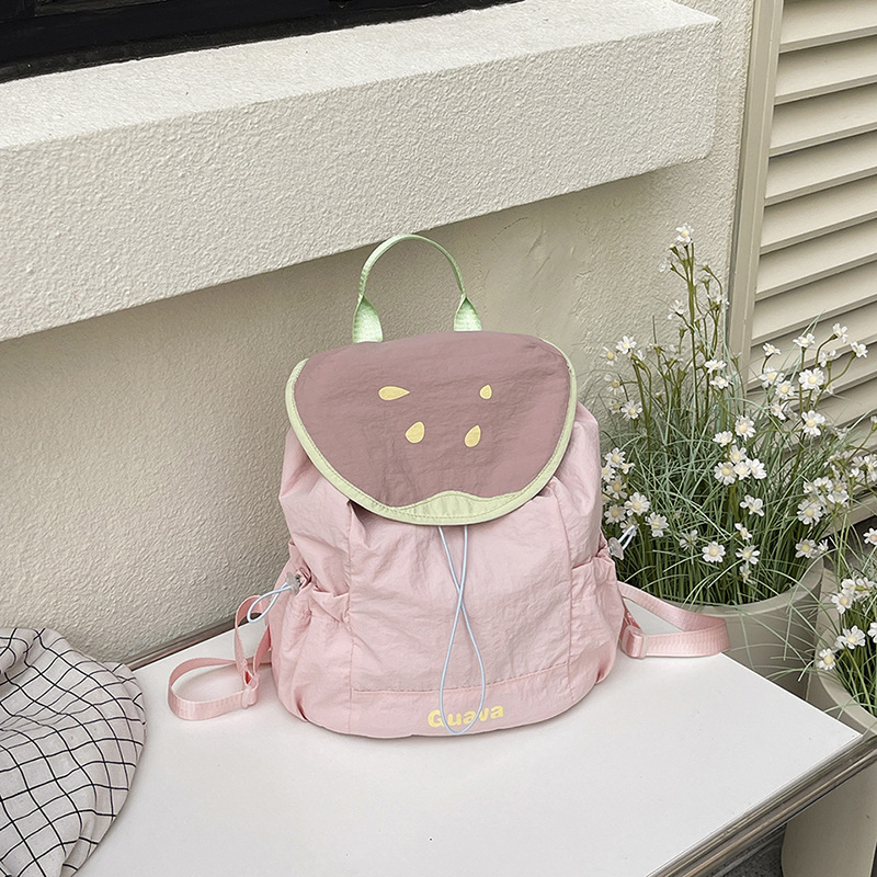 New Womens Summer Cute Cartoon - огляд і ціна Canvas Backpack Casual
