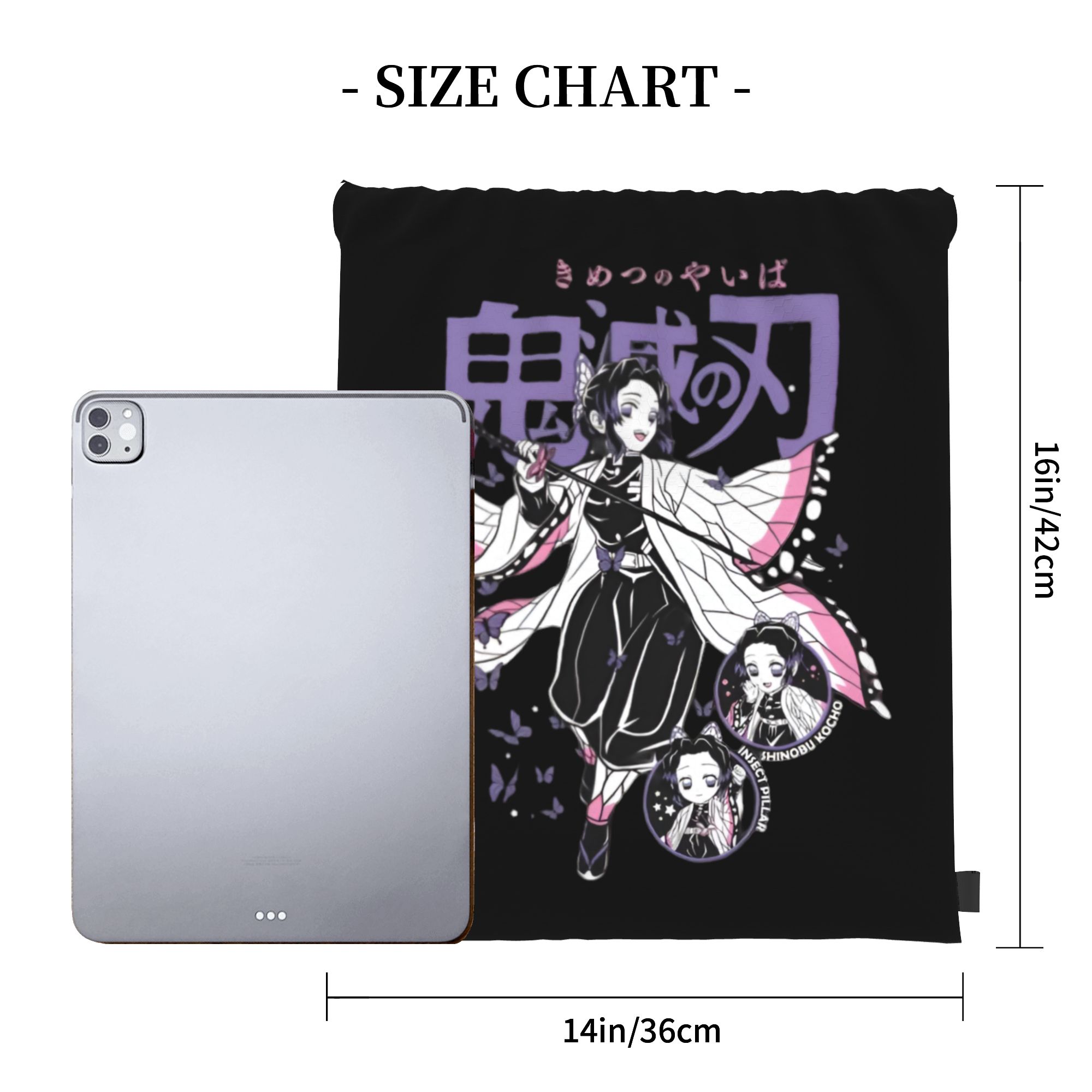 Custom Demon Slayers Drawstrin - огляд і ціна Drawstring Gym Bag