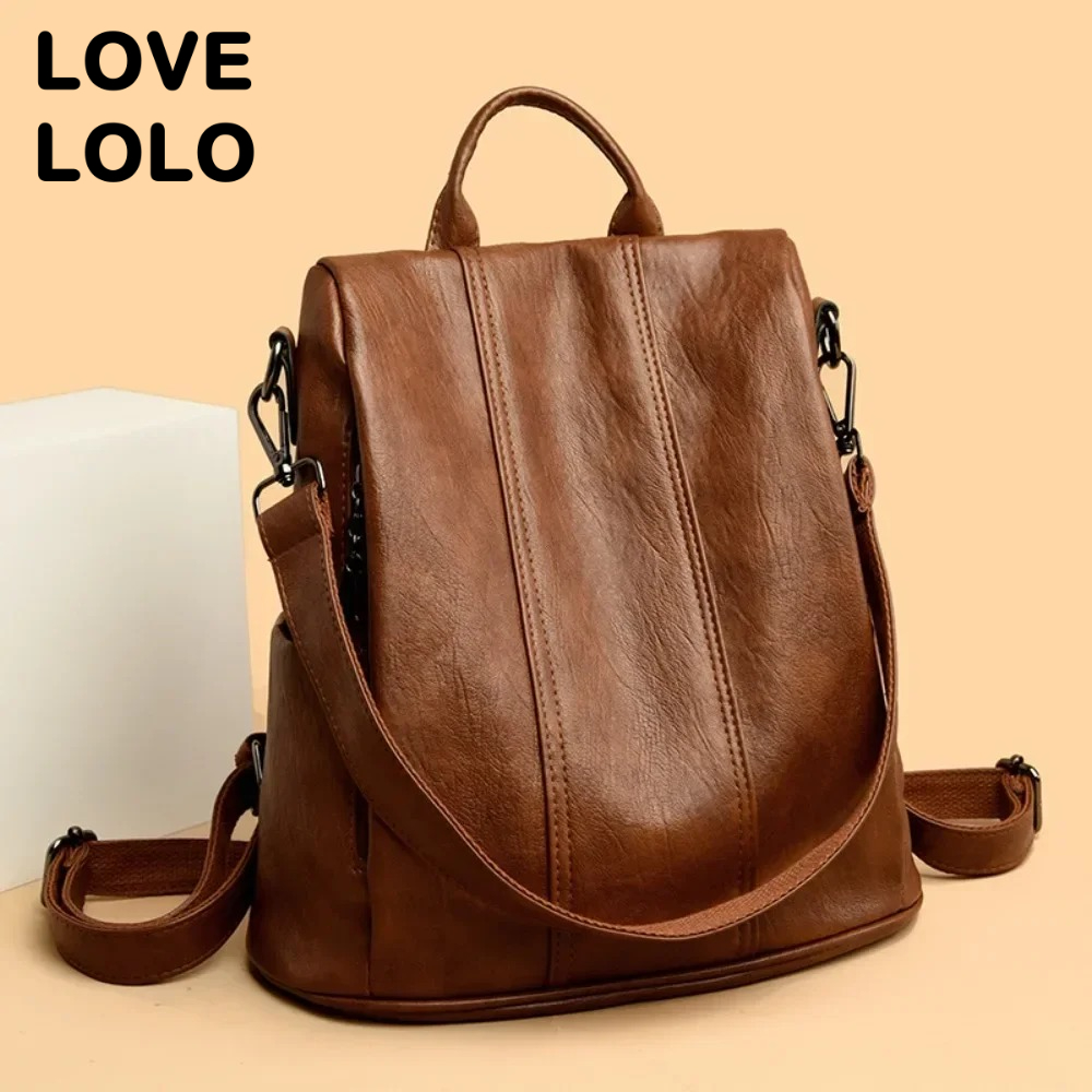 NEW Anti-theft Laptop Backpack - огляд і ціна Leather Backpack Vintage