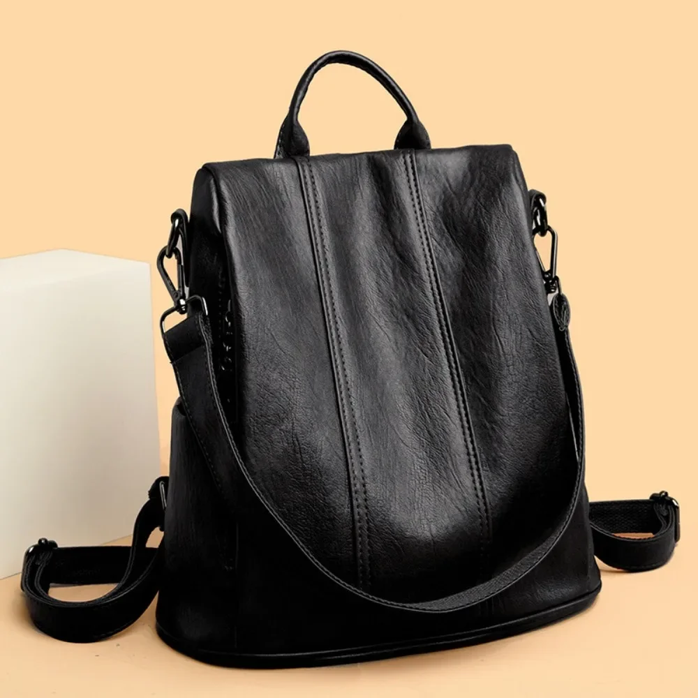 NEW Anti-theft Laptop Backpack - огляд і ціна Leather Backpack Vintage
