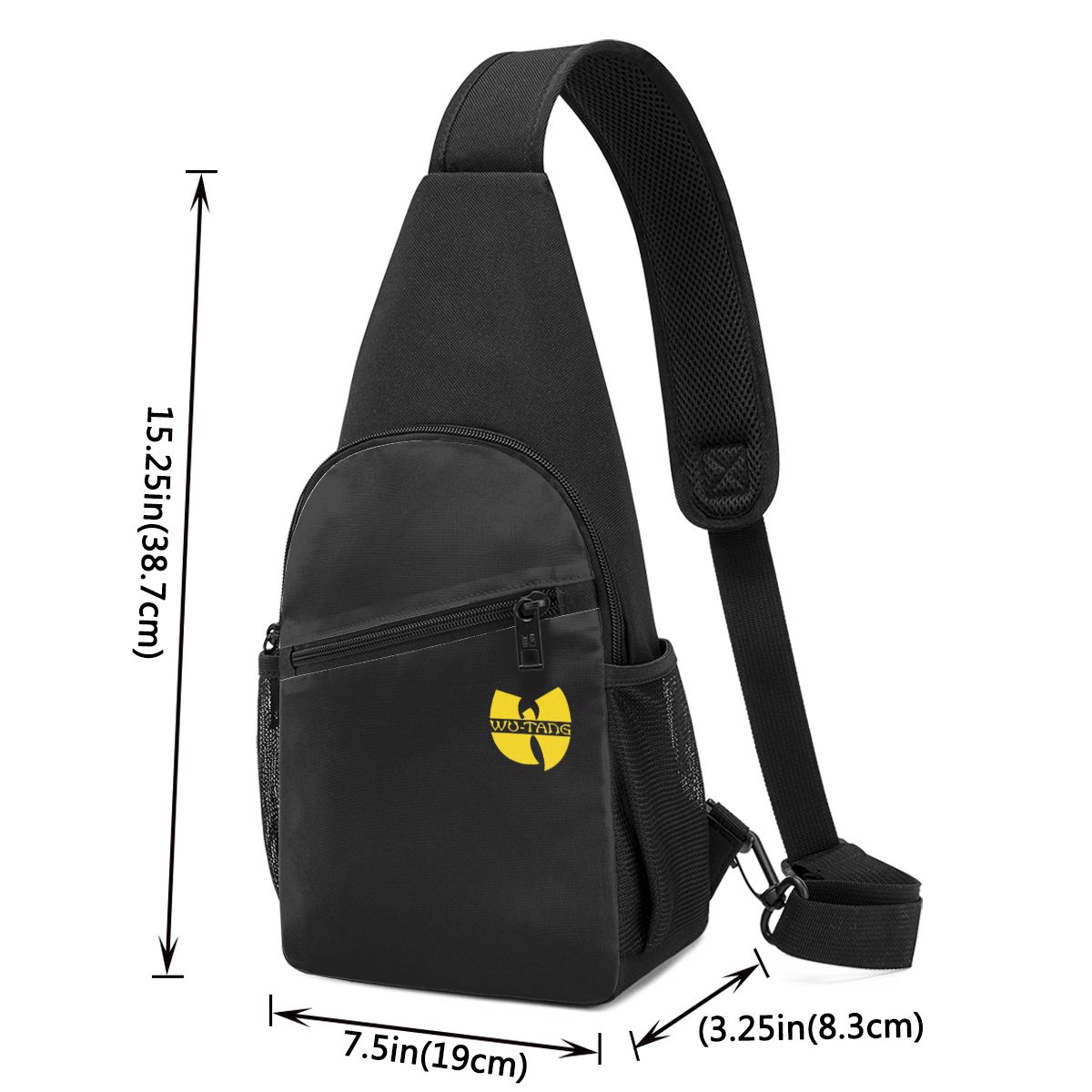 Wu Tang Clan Print Chest Bag M - огляд і ціна Sling Backpack Shoulder